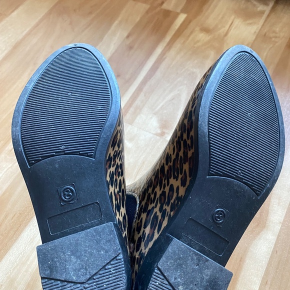 Leopard Print rain booties size 8 - Picture 3 of 4